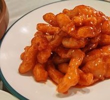 Crispy Pork with Rice Crackers