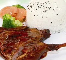 Duck Leg Fried Rice