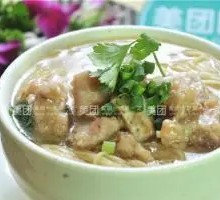 Pork Rib Noodle Soup