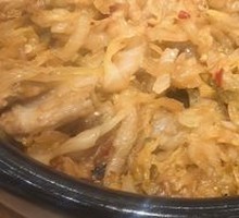 Braised Pork Belly with Sour Cabbage