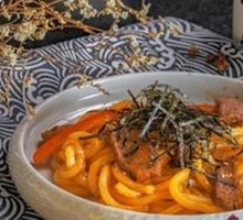 Spicy Beef Stir-Fried Udon