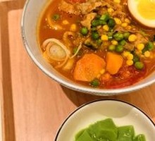 Tomato Beef Udon Noodles