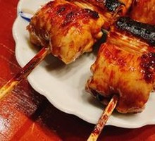 Chicken and Green Onion Skewers