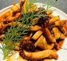 Teriyaki Squid