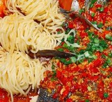 Chopped Chili Fish Head Noodles