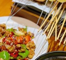Charcoal-grilled fatty edge