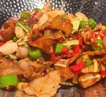 Spicy Pork Intestines Stir-fry