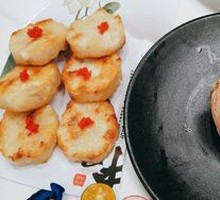 Pan-Fried Handmade Squid Cake