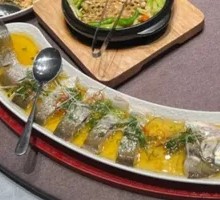 Steamed and Marinated Whitebait Fish