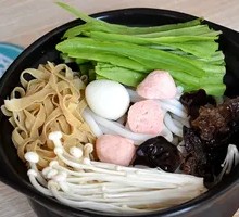 Signature Vegetable Hot Pot Rice Noodles
