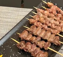 Grilled Chicken Hearts