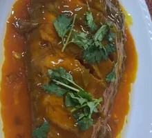 Braised Flounder