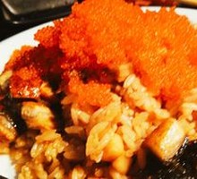 鳗鱼蟹子炒饭