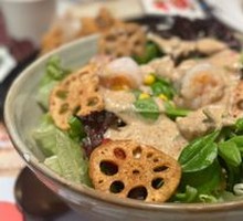 Shrimp Vegetable Salad