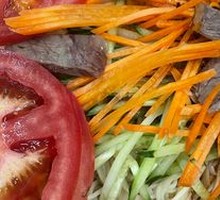 牛肉凉拌面