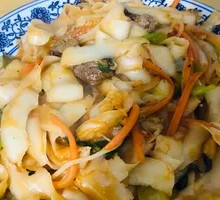 Stir-Fried Knife-Sliced Noodles