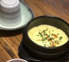 Steamed egg custard