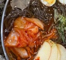 Traditional Korean Cold Noodles