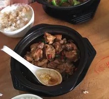 Stewed Chicken with Brown Sauce