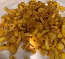 蛋黄肉松白玉菇
