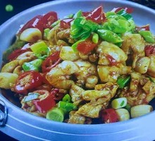 Spicy Frog Legs in Dry Pot