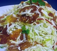 Bamboo Shoots with Jellyfish Skin