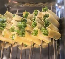 Crispy Tofu Rolls with Cilantro