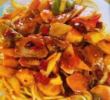 Beef and Potato Noodles