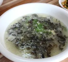 Seaweed and Egg Soup