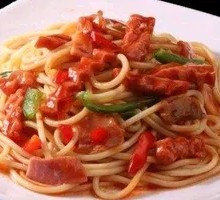Ham and Bacon Pasta