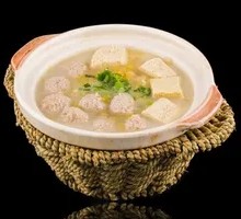 Sour Cabbage Meatball Noodle Soup