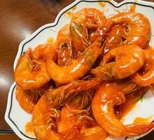 Stewed Large Shrimp