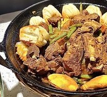 Pork Rib and Green Bean Pot
