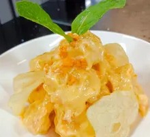 Sea Urchin Sauce Black Tiger Shrimp Balls