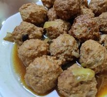 Braised Meatballs
