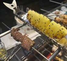 蜜汁烤菠萝