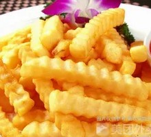 American Wavy Fries