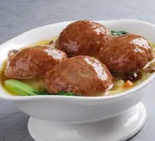 Braised Pork Meatball Rice