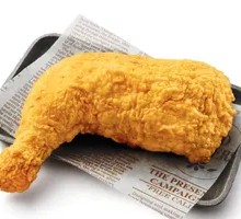 Golden Crispy Chicken Leg