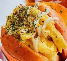 Thick Egg Cheese Sandwich