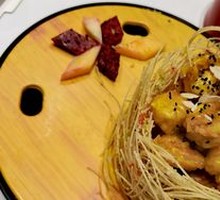 Mango Mustard Shrimp Balls