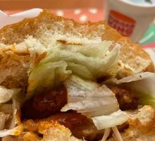 Crunchy Lobster Chicken Burger