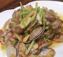 葱姜炒花甲