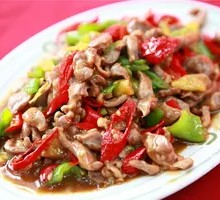 Pickled Pepper Chicken Offal Rice