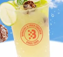 Plum and Lemon Sparkling Drink