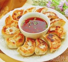 Celery and Pork Pan-Fried Dumplings