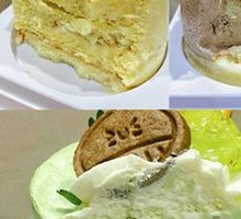 Mango Mousse with Dragon's Beard Dessert