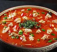 Fresh Frog in Spicy Pot