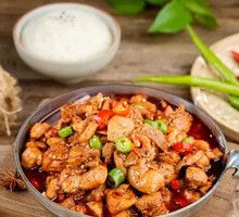 Spicy Chicken Fried Rice