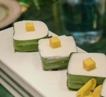 Coconut Milk Sago Cake